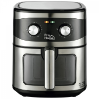 Fritadeira Elétrica Air Fryer Pro Home Classic, Com Visor, Capacidade 6.5L, 110V, Preto E Inox, PH-AF-CL1500WS7LS110A na Terabyte Shop
