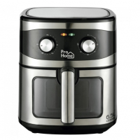 Fritadeira Elétrica Air Fryer Pro Home Classic, Com Visor, Capacidade 6.5L, 110V, Preto E Inox na Terabyte Shop