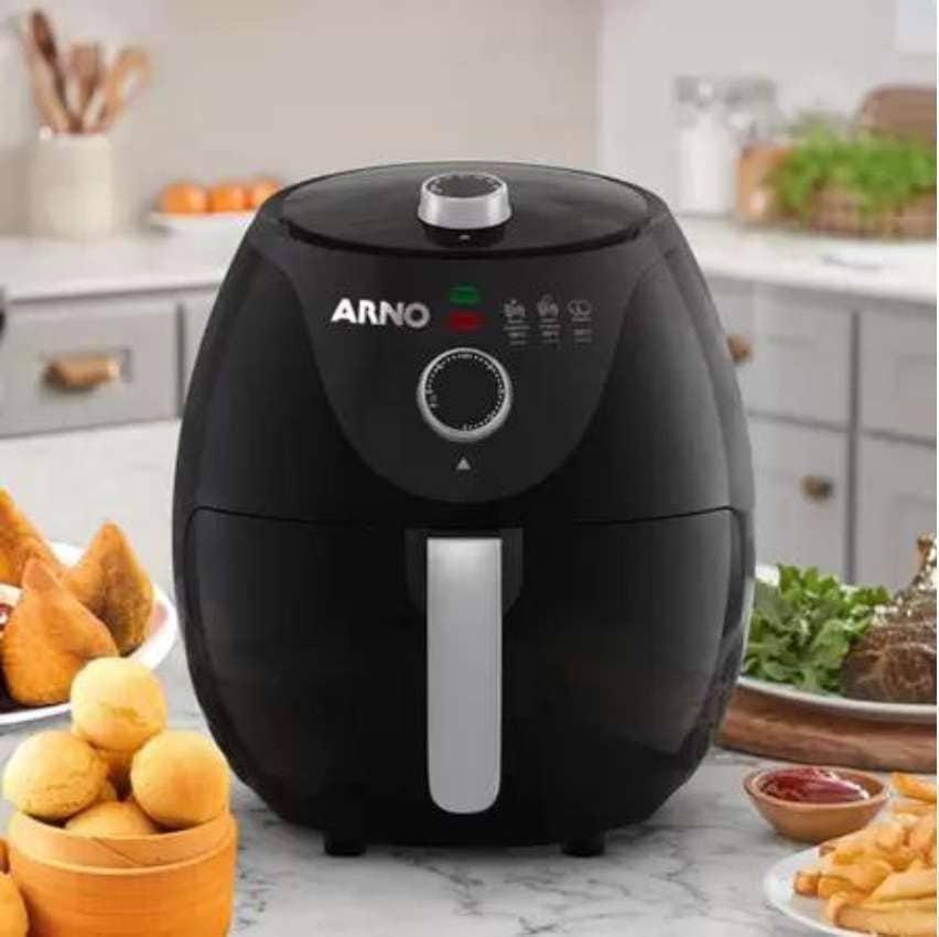 Fritadeira Elétrica Arno Air Fry Easy Fry 3,2L – Preto – 110V na Ponto