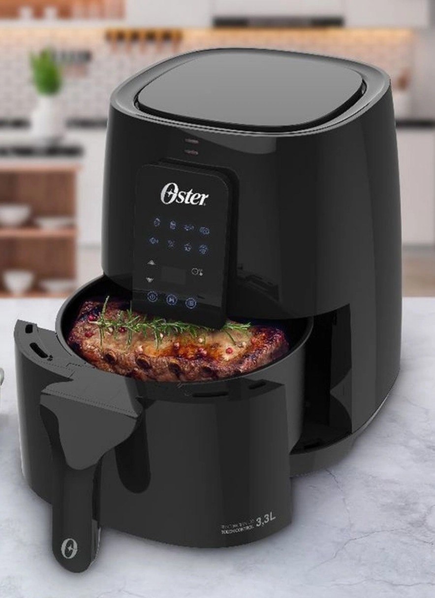 Fritadeira Elétrica Oster Air Fryer OFRT950 3,3 Litros Sem Óleo – 220v na Americanas