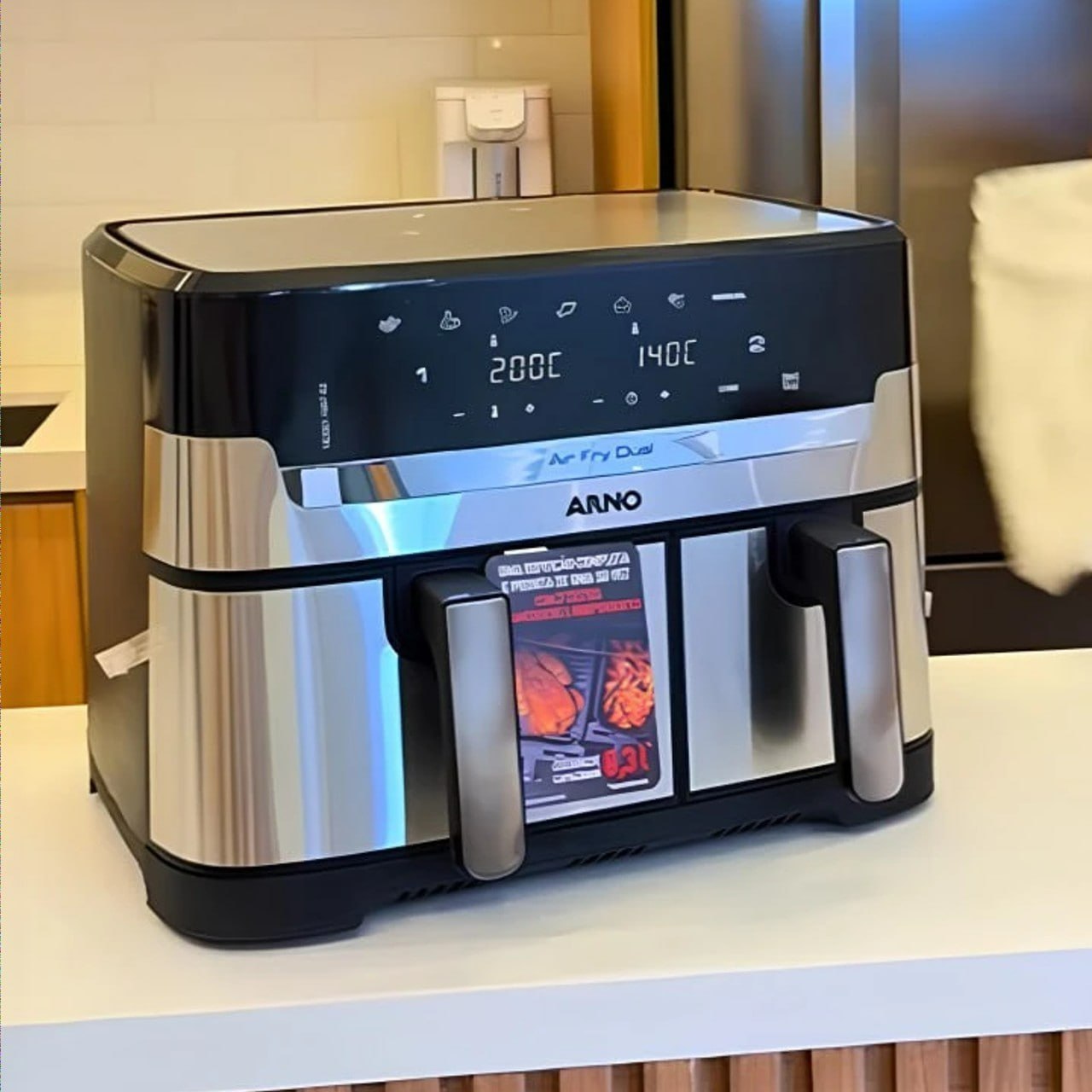 Fritadeira Elétrica Sem Óleo Air Fryer Arno Dual 8,3L AFD2 na Carrefour