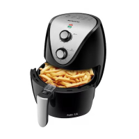 Fritadeira Elétrica Sem Óleo Air Fryer Mondial AF-30 Family Inox IV 3,5l – Preta - 110V na Casas Bahia