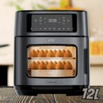 Fritadeira Elétrica Sem Óleo Air Fryer WAP Oven WAOD2 12L – Black Inox – 110V na Casas Bahia
