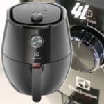 Fritadeira Elétrica sem óleo Electrolux Airfryer 4L 8 receitas pré-sugeridas desligamento automático cesto removível 1400W EAF30 grafite 220v na Amazon