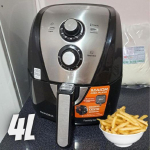 Fritadeira Elétrica sem Óleo/Air Fryer Mondial Family AFN-40-BI Preto 4L com Timer na Magazine Luiza