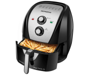 Fritadeira Elétrica sem Óleo/Air Fryer Mondial – AFN-80-BI Preta e Inox 8L com Timer na Magazine Luiza