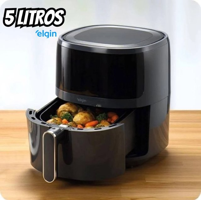 Fritadeira Elétrica Visio Fry Elgin Cesto removível 5L 1700W – Airfryer na Amazon