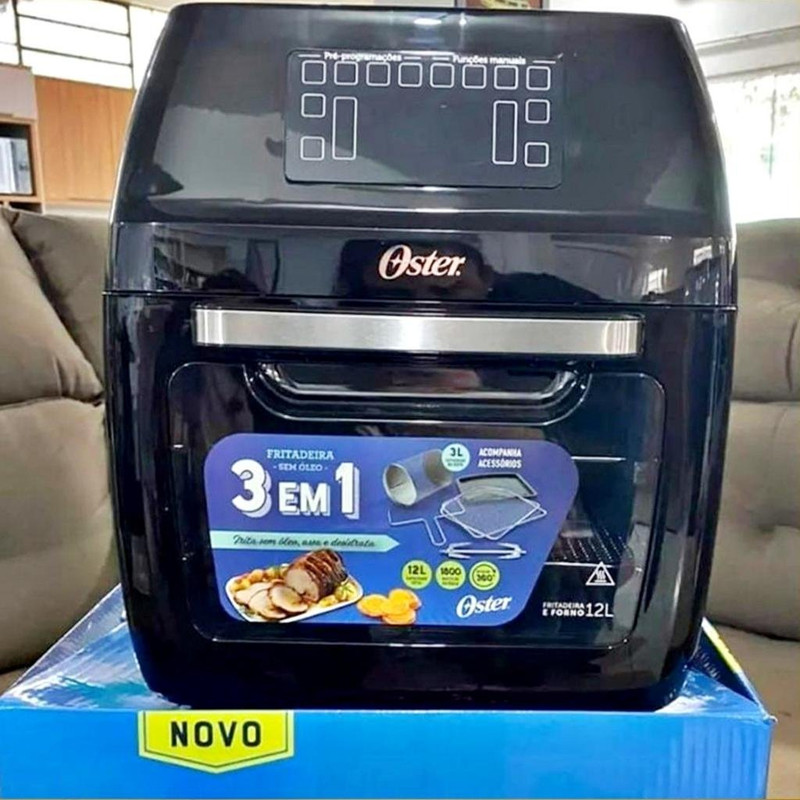Fritadeira forno 3 em 1 Oster – OFRT780 na Amazon