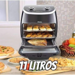 Fritadeira Philco Air Fryer 2 em 1 Oven 11L PFR2000P 220V na Amazon