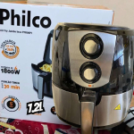 Fritadeira Philco Air Fryer Preto Inox 7.2L PFR06 220V na Amazon