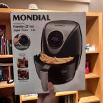 Fritadeira Sem Óleo Air Fryer 3,5L, Mondial, Preto/Inox, 1500W, 110V – AF-30-DI na Amazon