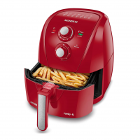 Fritadeira Sem Óleo Air Fryer 4L, Mondial, Vermelho, 1500W, 110V - AFN-40-FR na Amazon