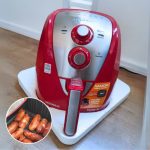 Fritadeira Sem Óleo Air Fryer 4L, Mondial, Vermelho/Inox, 1500W, 110V na Amazon