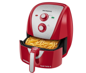 Fritadeira Sem Óleo Air Fryer 6L, Mondial, Vermelho/Inox, 1900W na Amazon