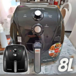 Fritadeira Sem Óleo Air Fryer 8L, Mondial, Preto, 1900W, 110V – AFN-80-FB na Amazon