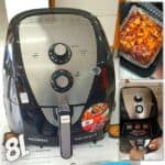 Fritadeira Sem Óleo Air Fryer 8L, Mondial, Preto/Inox, 1900W, 110V - AFN-80-BI na Amazon