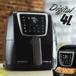 Fritadeira Sem Óleo Air Fryer Digital 4L, Mondial, Preto, 1500W, 110V - AFN-40-DI na Amazon