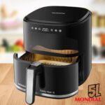 Fritadeira Sem Óleo Air Fryer Digital 5L, Mondial, Preto, 2000W, 110V – AF-50-DV na Amazon