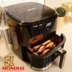 Fritadeira Sem Óleo Air Fryer Digital 5L, Mondial, Preto, 2000W, 220V – AF-50-DV na Amazon