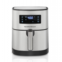 Fritadeira Sem Óleo AIR FRYER DIGITAL Hamilton Beach 5.0L 110v Cinza, 1700W - 35051 na Amazon