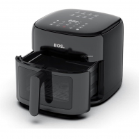 Fritadeira Sem Óleo Air Fryer Eos Chef Gourmet 6.2 Litros Compacta Digital Preto Eaf60p 110v na Amazon