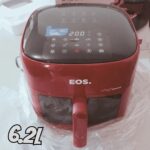 Fritadeira Sem Óleo Air Fryer Eos Chef Gourmet 6.2 Litros Compacta Digital Vermelho Eaf60v 110v na Amazon