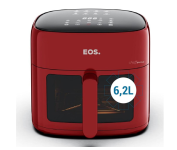 Fritadeira Sem Óleo Air Fryer Eos Chef Gourmet 6.2 Litros Compacta Digital na Amazon