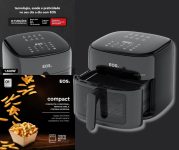 Fritadeira Sem Óleo Air Fryer Eos Chef Gourmet 6.2 Litros na Amazon