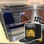 Fritadeira Sem Óleo Air Fryer Eos Premium 12 Litros Digital Touch Inox Eaf12i na Amazon