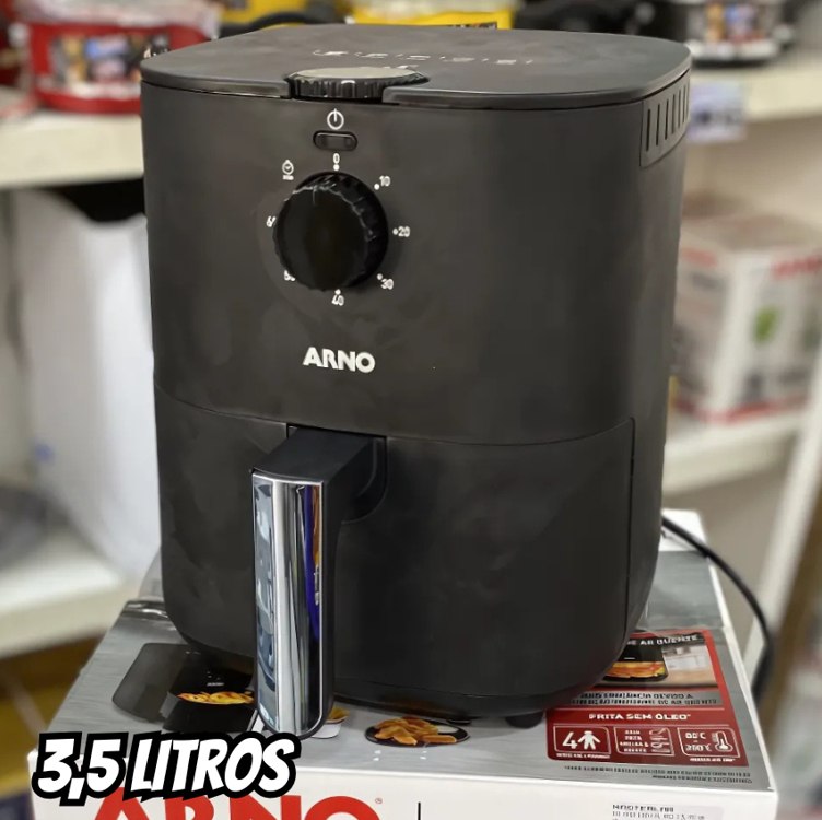 Fritadeira sem Óleo Arno Airfry Essential 3,5L AFE3 na Amazon