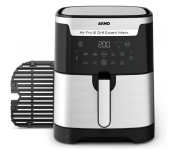 Fritadeira sem Óleo e Grill Arno Airfry & Grill Expert Maxx Digital 6,5L AFD6, 1680W 110v na Amazon