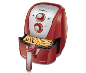 Fritadeira Sem Óleo MONDIAL Air Fryer 4L, Vermelho/Inox, 1500W, 110V – AFN-40-RI na Amazon