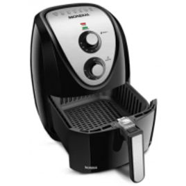 Fritadeira sem Óleo Mondial Air Fryer Grand Family Inox 5L Preta 110V - AFN-50-BI na Casa e Vídeo