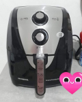 Fritadeira Sem Óleo Mondial, Grand Family Inox – 5L, 127V, Preto, 1900W – AFN-50-BI na Amazon