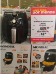 Fritadeira Sem Óleo Mondial, New Pratic – 3,5L, 110V, Preto, 1500W – AF-31 na Amazon
