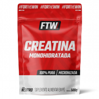FTW CREATINA 100% PURA MONOHIDRATADA - Refil 500g na Amazon