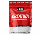 FTW Creatina Monohidratada 100% Pura – Explosão de Energia, Força e Resistência 300g na Amazon