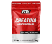 FTW Creatina Monohidratada 100% Pura – Explosão de Energia, Força e Resistência – Refil 300g na Amazon