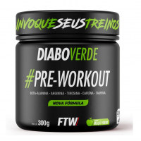 FTW Pré-Treino Diabo Verde - Energia Extrema, Força E Foco - Potência Hardcore Com Cafeína, Beta-Alanina na Amazon