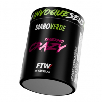 FTW Thermo Crazy Diabo Verde, Suplemento Com Cafeína, Taurina E L-Carnitina (60 Cápsulas) na Amazon