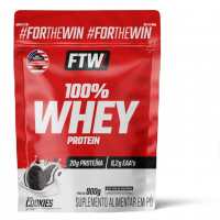 FTW Whey Protein 100% Concentrado - Sabor: Cookies - Refil 900g na Amazon