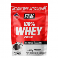 FTW Whey Protein 100% Concentrado-Sabor: Cookies-Refil 900g na Amazon