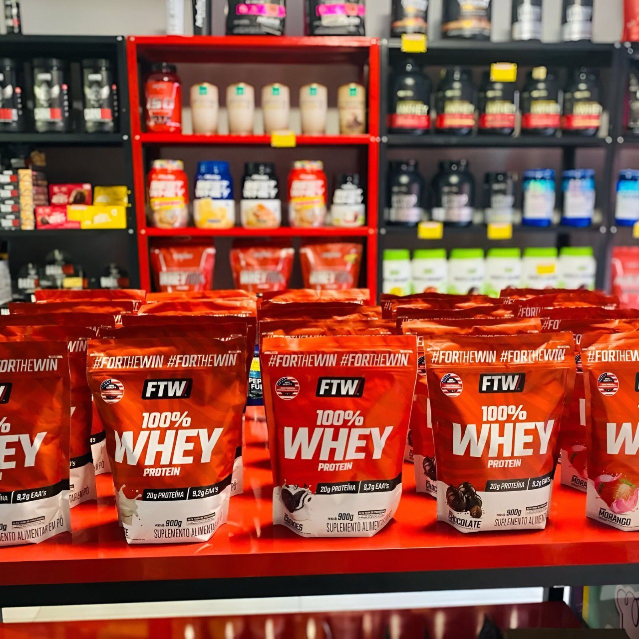 FTW Whey Protein 100% Concentrado – Suplemento Proteico para Atletas – Refil 900g na Amazon