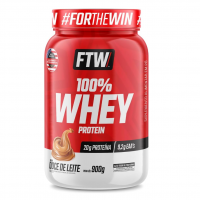 FTW Whey Protein 100% Concentrado -  Sabor: Doce De Leite - Pote 900g na Amazon