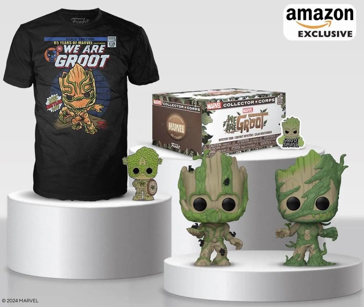 Funko Caixa de assinatura Marvel Collector Corp: We are Groot – G na Amazon
