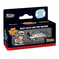 Funko, Funko Pop Bitty Pop Back To Future Marty Mcfly And Machine na Amazon