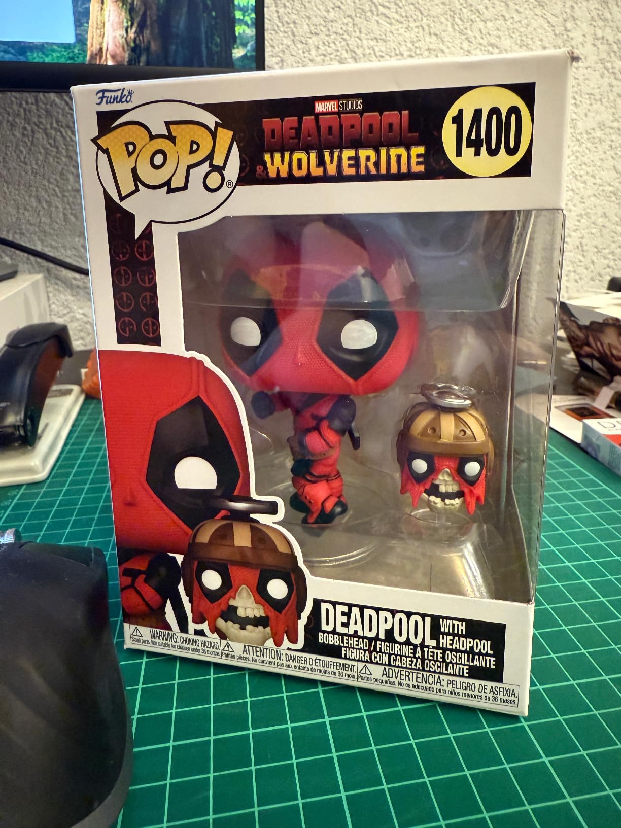 Funko Marvel Deadpool & Wolverine – Deadpool with Headpool na Amazon