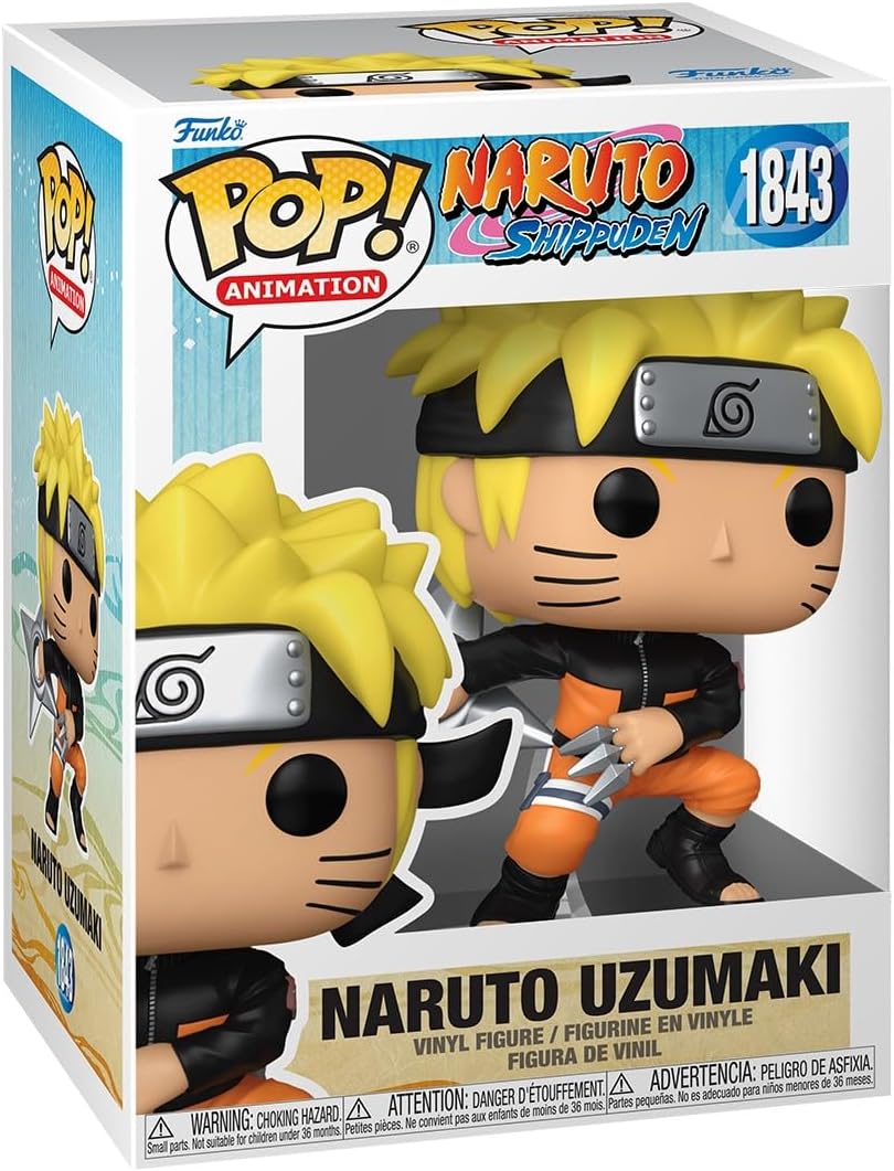 Funko POP Animation: Naruto Shippuden – Naruto – (Shrkn) – 1/6 na Amazon