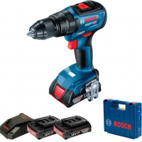 Furadeira De Impacto E Parafusadeira Brushless - Bosch GSB 18v-50 18v - 2 Baterias 1 Carregador Bivolt E Maleta na Amazon