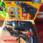 Furadeira de Impacto, Mondial, Preto, 550W, 110V – FI-09 na Amazon